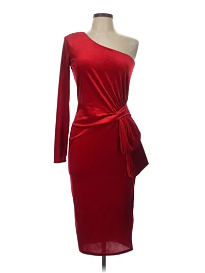 Fashion Nova Cocktail Dress In Red