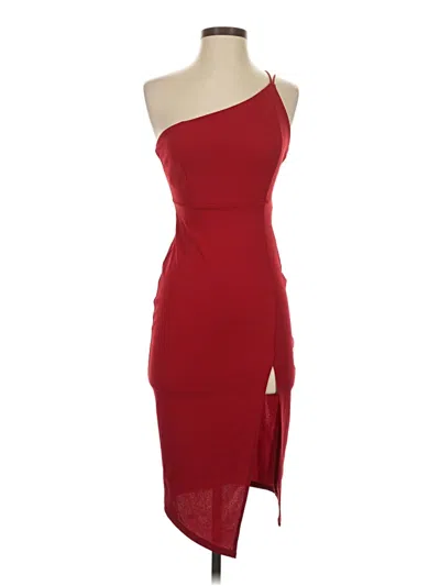 Fashion Nova Cocktail Dress In Red