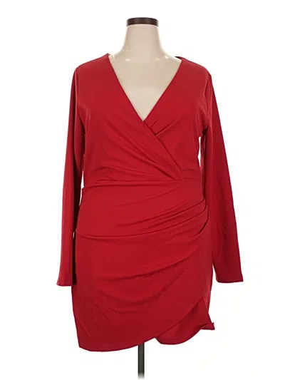 Fashion Nova Cocktail Dress In Red