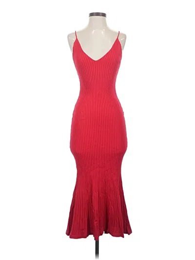 Pre-owned Fashion Nova Cocktail Dress In Red