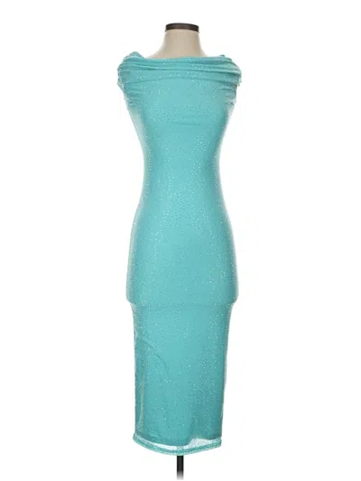 Fashion Nova Cocktail Dress In Teal