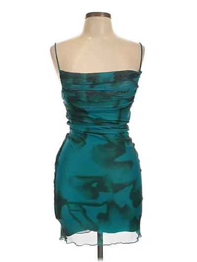 Fashion Nova Cocktail Dress In Teal