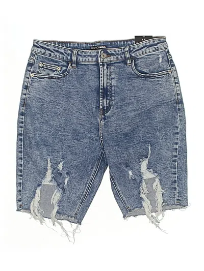 Fashion Nova Denim Shorts In Blue