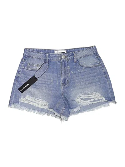 Fashion Nova Denim Shorts In Blue