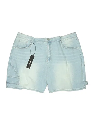 Fashion Nova Denim Shorts In Blue