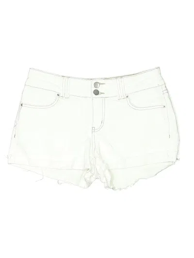 Pre-owned Fashion Nova Denim Shorts In White