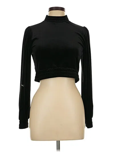 Pre-owned Fashion Nova Fleece Jacket In Black