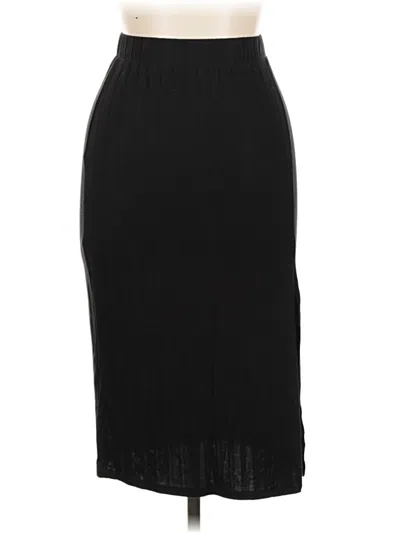 Pre-owned Fashion Nova Formal Skirt In Black