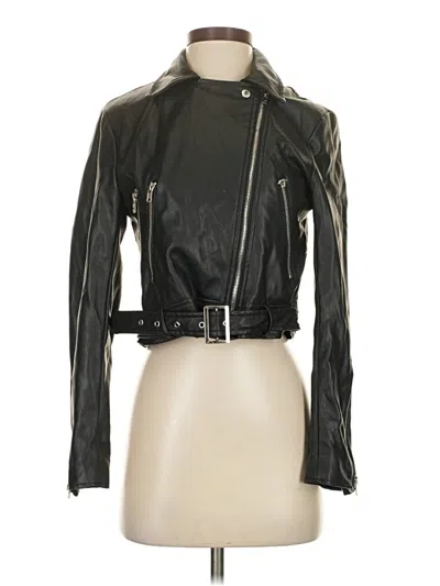 Pre-owned Fashion Nova Jacket In Black