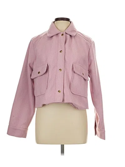 Pre-owned Fashion Nova Jacket In Pink