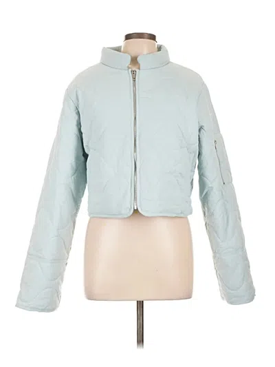 Pre-owned Fashion Nova Jacket In Teal