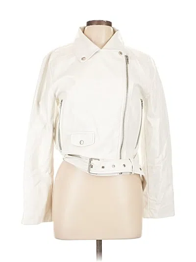 Pre-owned Fashion Nova Jacket In White