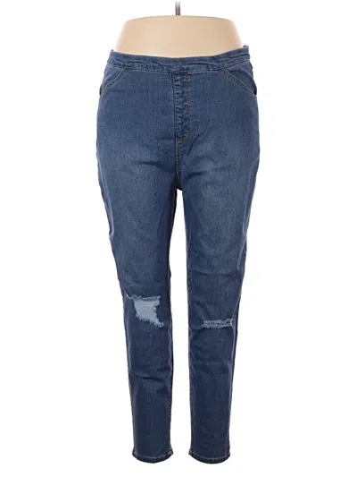 Pre-owned Fashion Nova Jeans In Blue