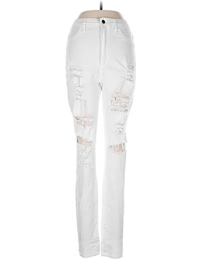 Pre-owned Fashion Nova Jeans In White