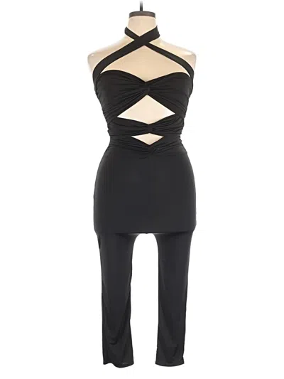 Fashion Nova Jumpsuit In Black