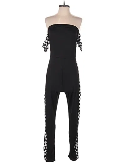 Pre-owned Fashion Nova Jumpsuit In Black