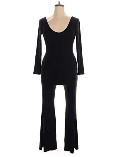 Pre-owned Fashion Nova Jumpsuit In Black
