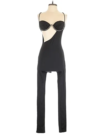 Pre-owned Fashion Nova Jumpsuit In Black