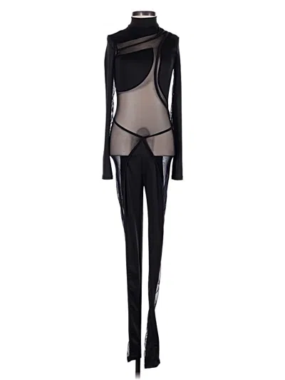 Pre-owned Fashion Nova Jumpsuit In Black