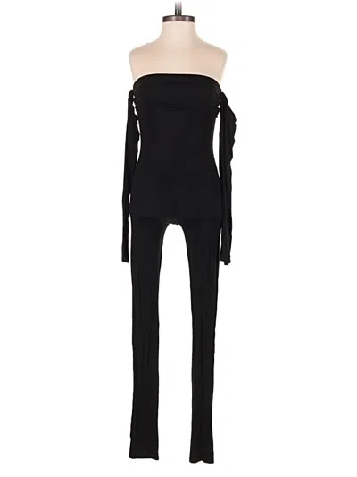 Pre-owned Fashion Nova Jumpsuit In Black
