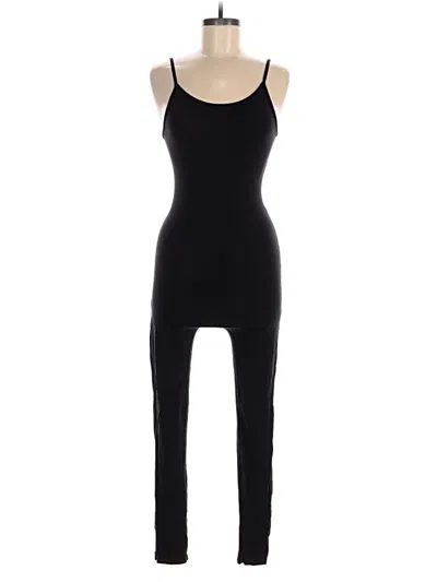 Pre-owned Fashion Nova Jumpsuit In Black
