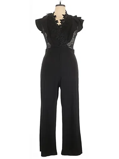 Pre-owned Fashion Nova Jumpsuit In Black