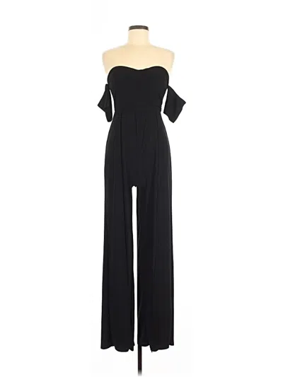 Pre-owned Fashion Nova Jumpsuit In Black