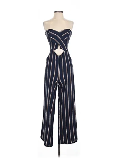 Pre-owned Fashion Nova Jumpsuit In Blue