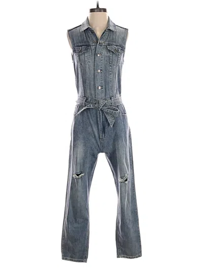 Pre-owned Fashion Nova Jumpsuit In Blue