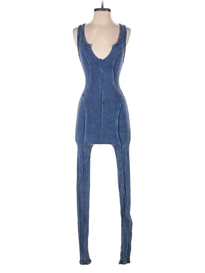 Pre-owned Fashion Nova Jumpsuit In Blue