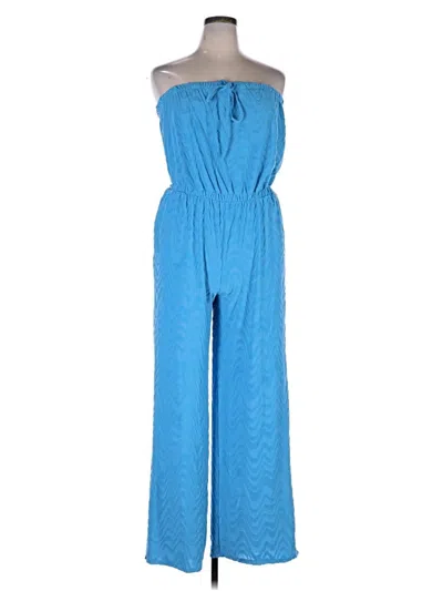 Pre-owned Fashion Nova Jumpsuit In Blue