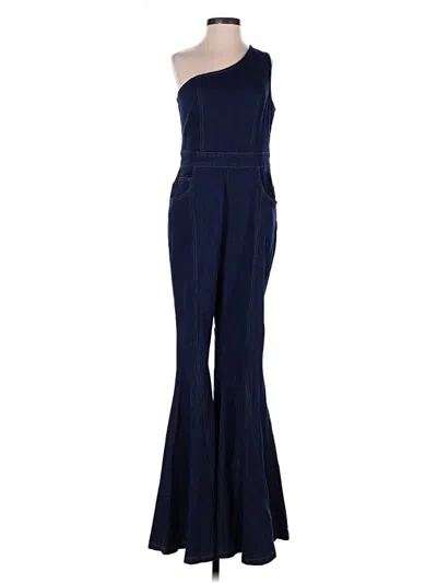Pre-owned Fashion Nova Jumpsuit In Blue