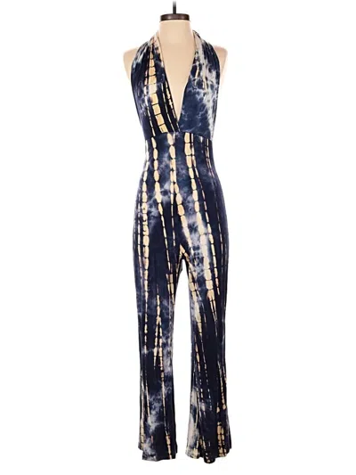 Pre-owned Fashion Nova Jumpsuit In Blue