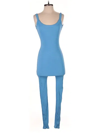 Pre-owned Fashion Nova Jumpsuit In Blue