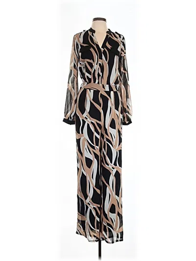 Pre-owned Fashion Nova Jumpsuit In Brown