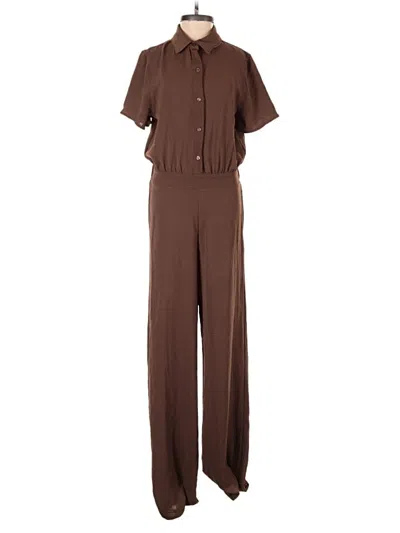 Fashion Nova Jumpsuit In Brown