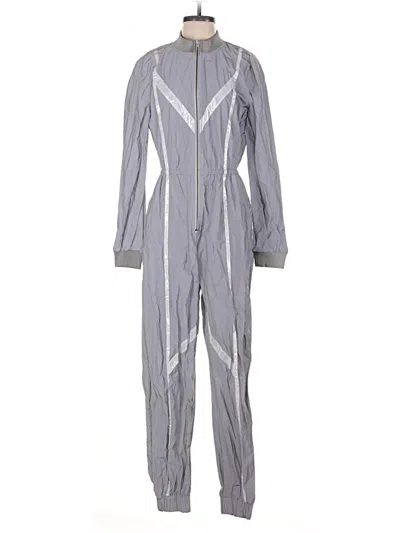 Pre-owned Fashion Nova Jumpsuit In Gray