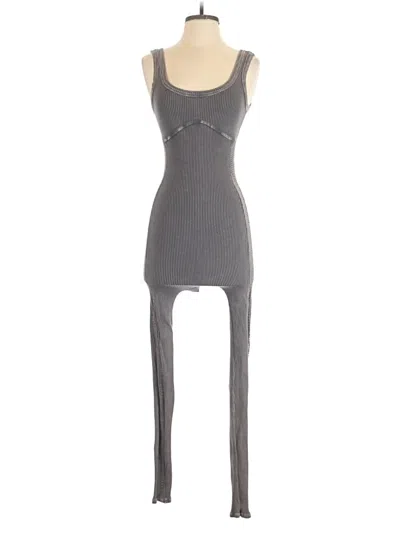 Pre-owned Fashion Nova Jumpsuit In Gray