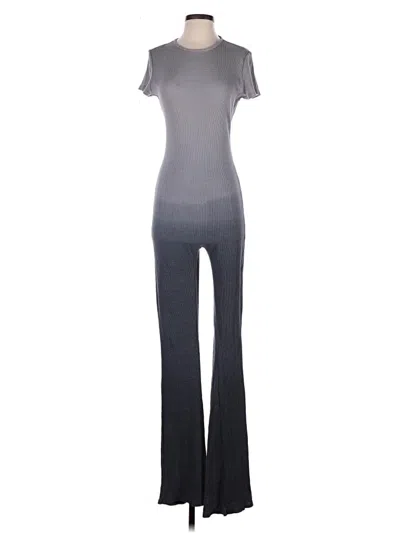 Pre-owned Fashion Nova Jumpsuit In Gray