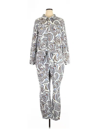 Pre-owned Fashion Nova Jumpsuit In Gray