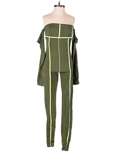 Pre-owned Fashion Nova Jumpsuit In Green
