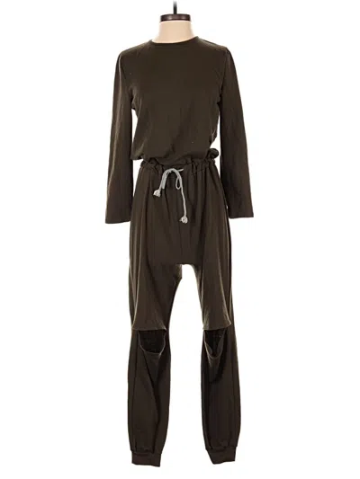 Pre-owned Fashion Nova Jumpsuit In Green