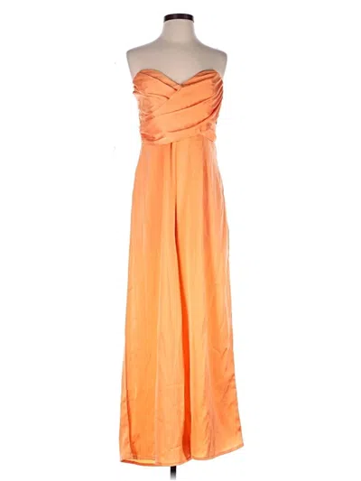 Pre-owned Fashion Nova Jumpsuit In Orange