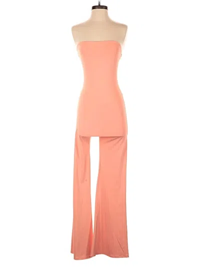 Fashion Nova Jumpsuit In Orange