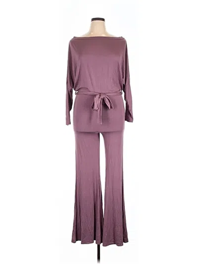 Pre-owned Fashion Nova Jumpsuit In Purple