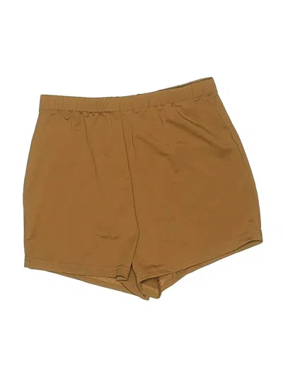 Pre-owned Fashion Nova Khaki Shorts In Tan