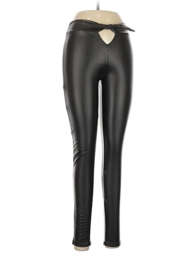 Pre-owned Fashion Nova Leggings In Black