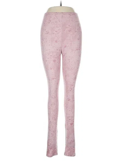 Pre-owned Fashion Nova Leggings In Pink