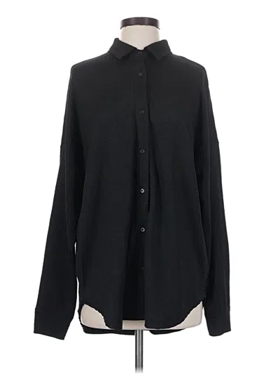 Fashion Nova Long Sleeve Blouse In Black