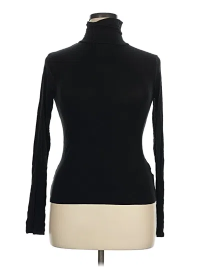 Pre-owned Fashion Nova Long Sleeve Turtleneck In Black